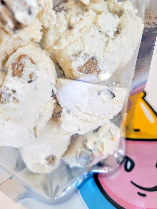 FREEZE DRIED COOKIE DOUGH ICE CREAM