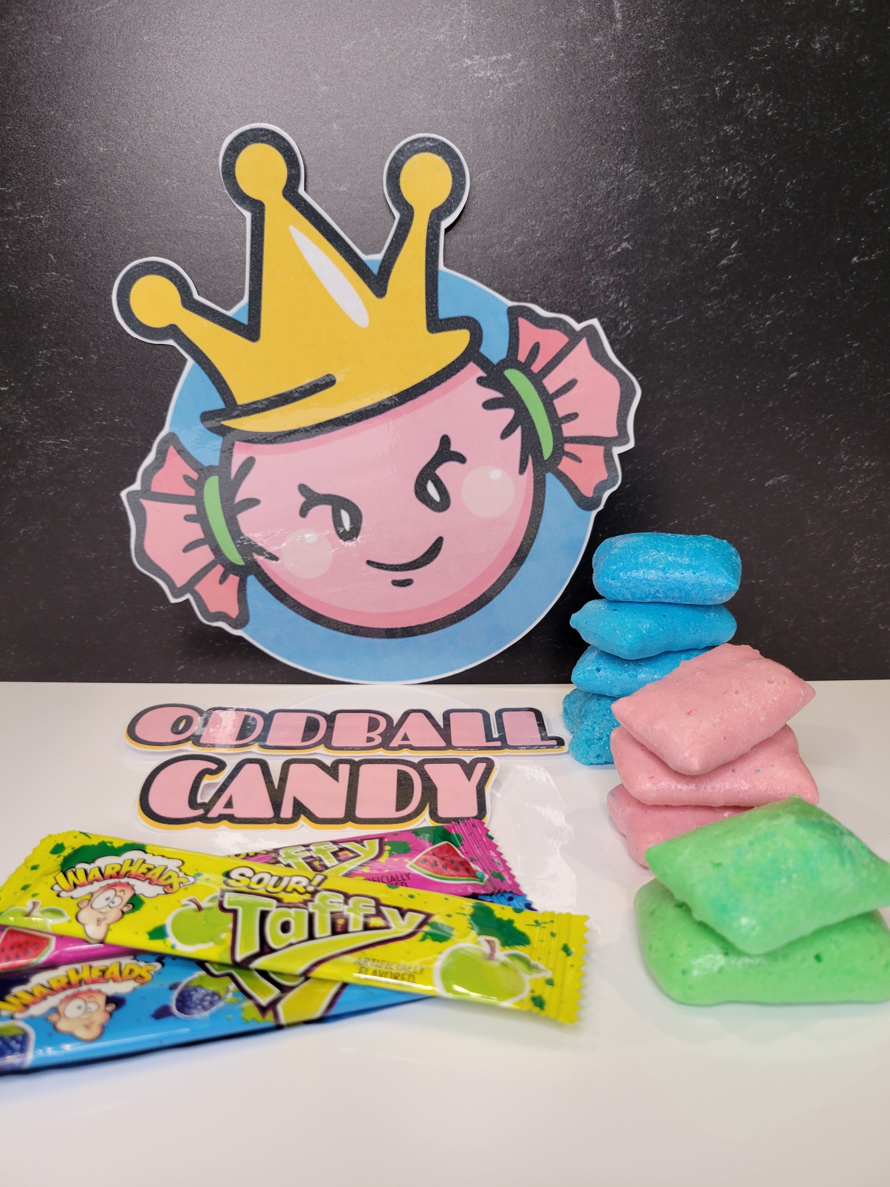 FREEZE DRIED WARHEADS SOUR! TAFFY