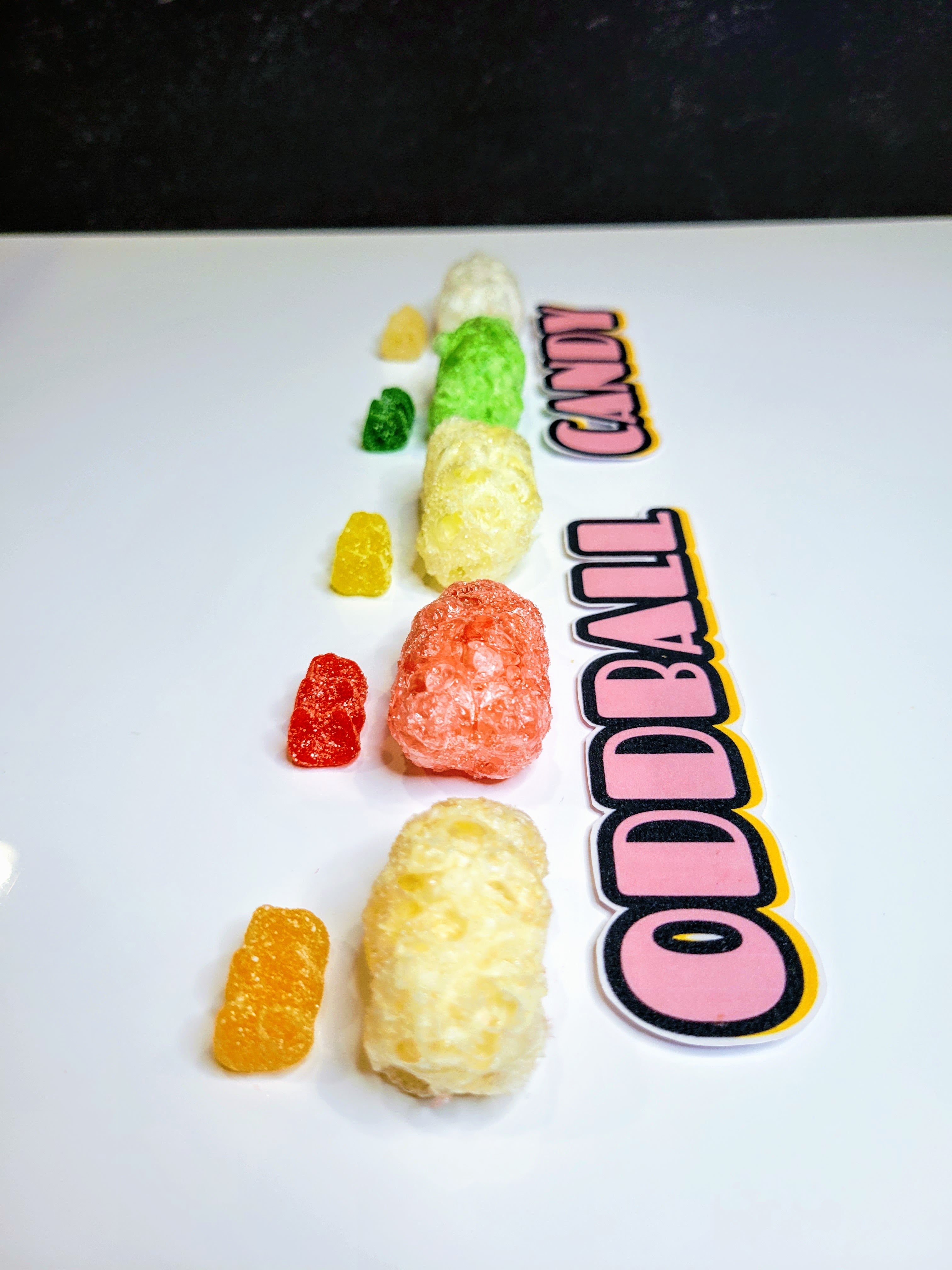 FREEZE DRIED SOUR GUMMY BEARS