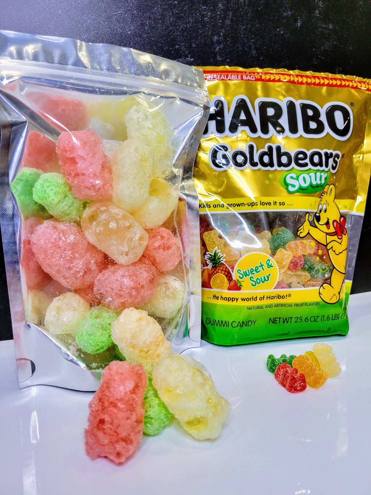 FREEZE DRIED SOUR GUMMY BEARS